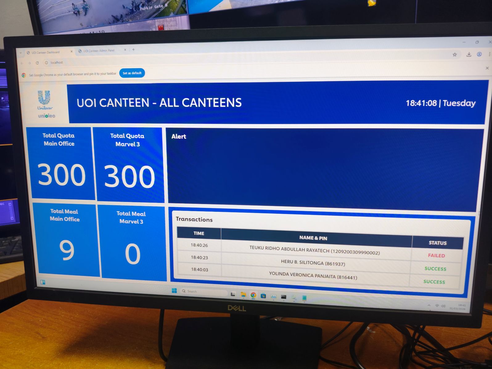 Unilever Canteen project preview